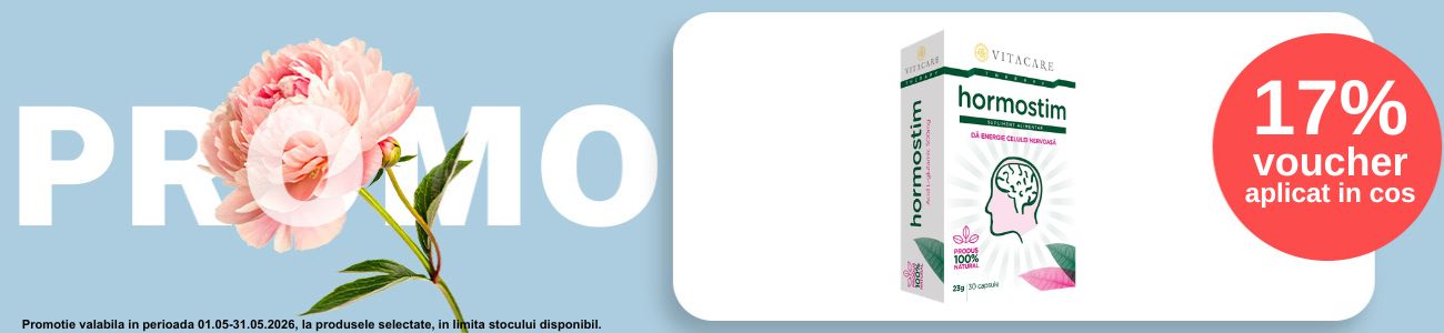 Promotie cu 17% voucher aplicat in cos la Vitacare