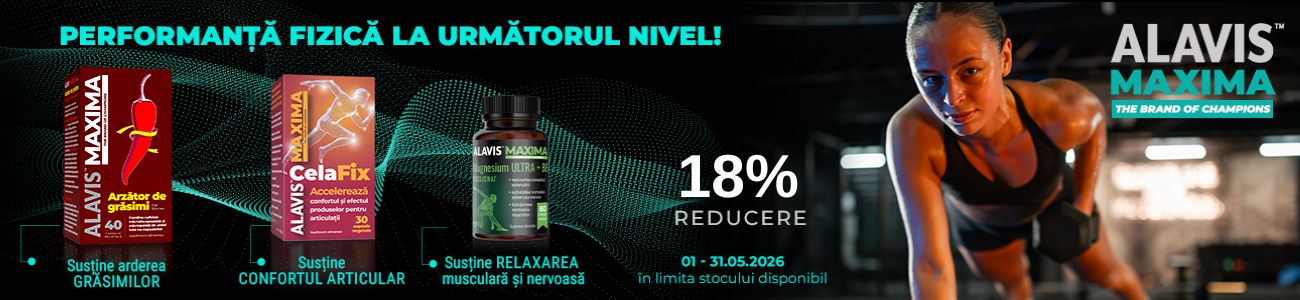 Promotie cu 18% reducere la Alavis Maxima