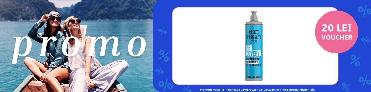 Promotie cu 20 lei voucher valoric aplica in cos la Tigi