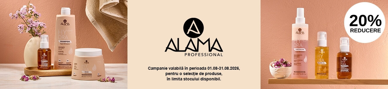 Promotie cu 20% reducere la Alama Professional