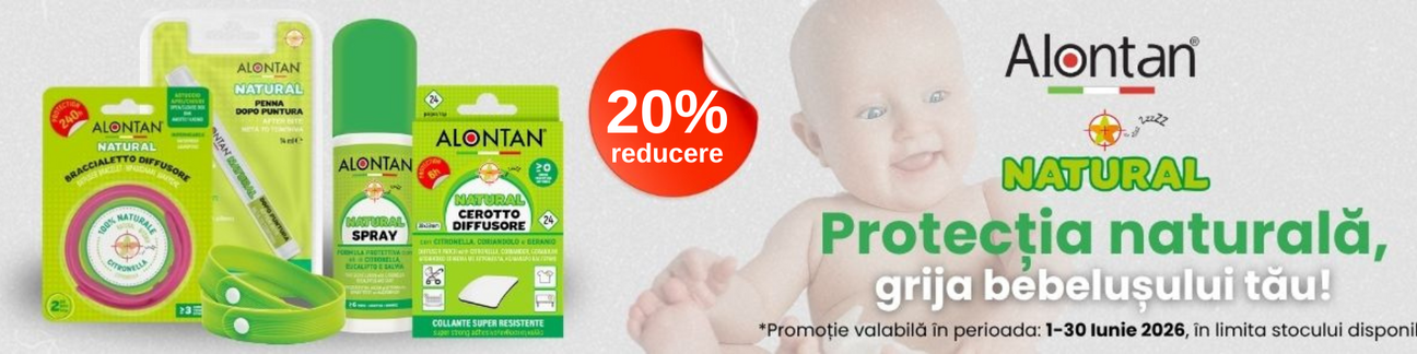 Promotie cu 20% reducere la Alontan
