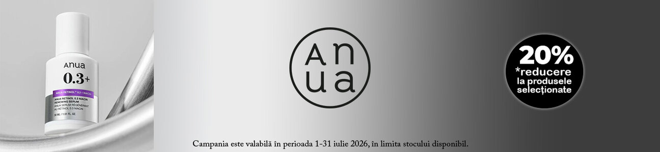 Promotie cu 20% reducere la Anua