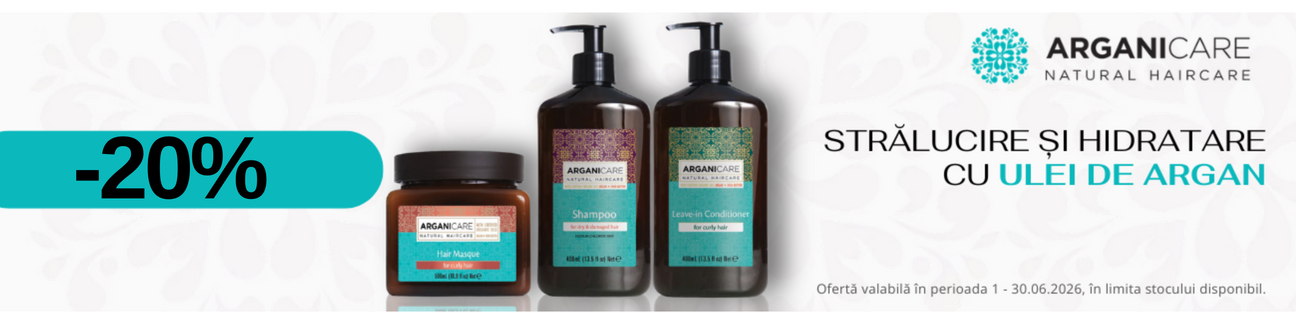 Promotie cu 20% reducere la Arganicare