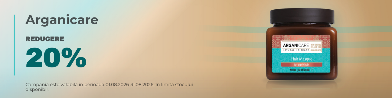 Promotie cu 20% reducere la Arganicare