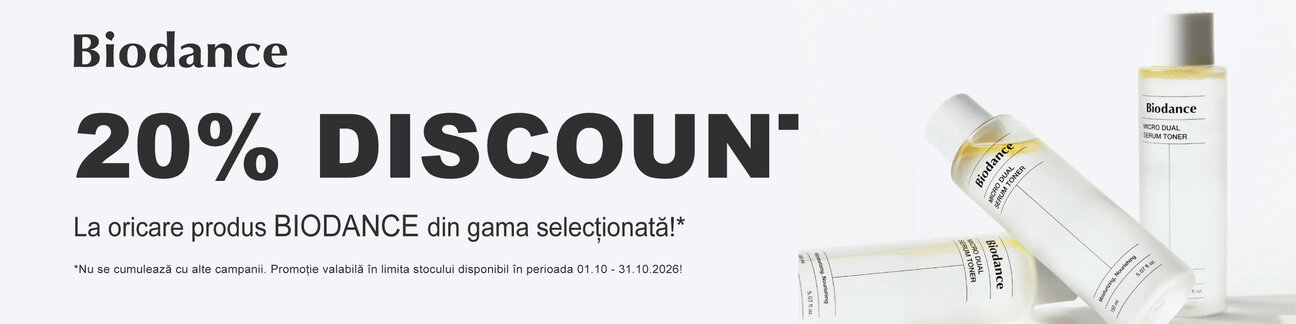 Promotie cu 20% reducere la Biodance