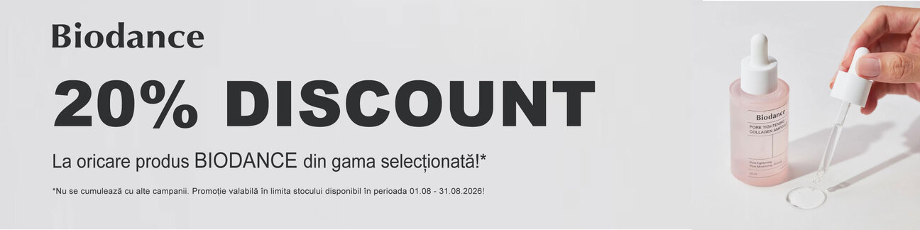Promotie cu 20% reducere la Biodance