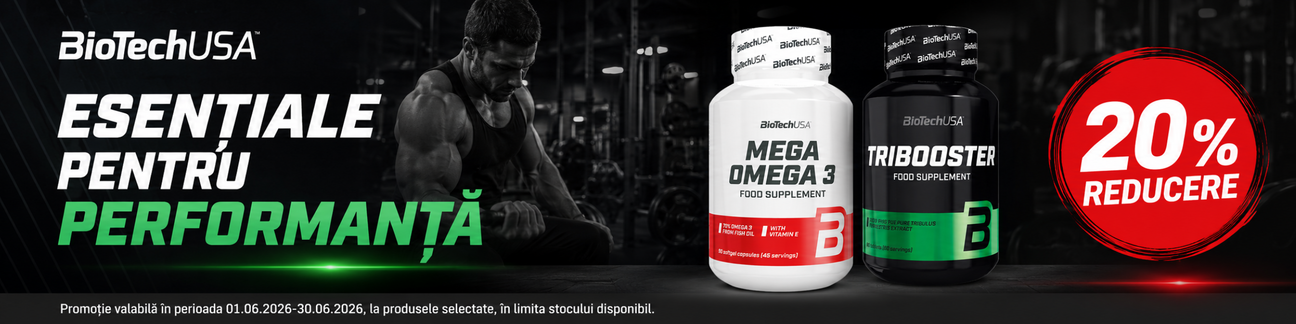 Promotie cu 20% reducere la Biotechusa