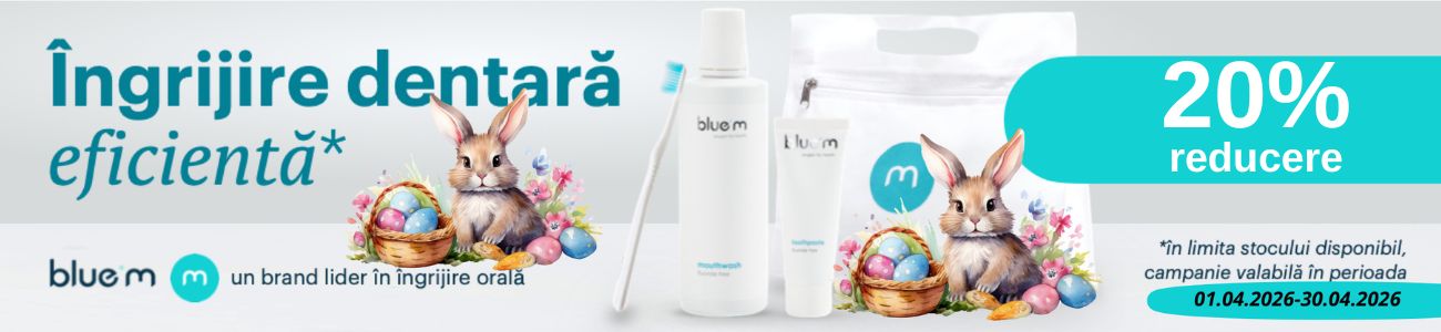 Promotie cu 20% reducere la Blue M