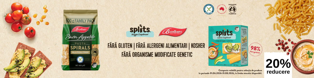 Promotie cu 20% reducere la Buontempo si Spliits