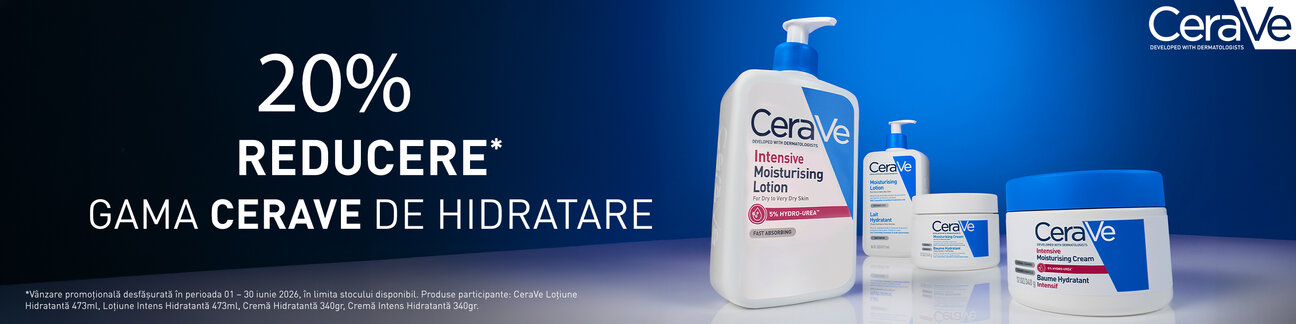 Promotie cu 20% reducere la Cerave