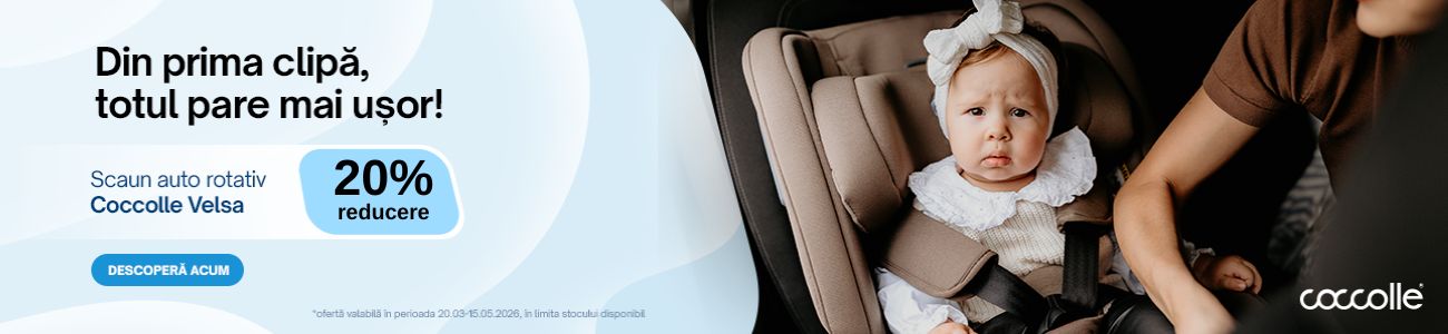 Promotie cu 20% reducere la COCCOLLE Scaun auto Velsa