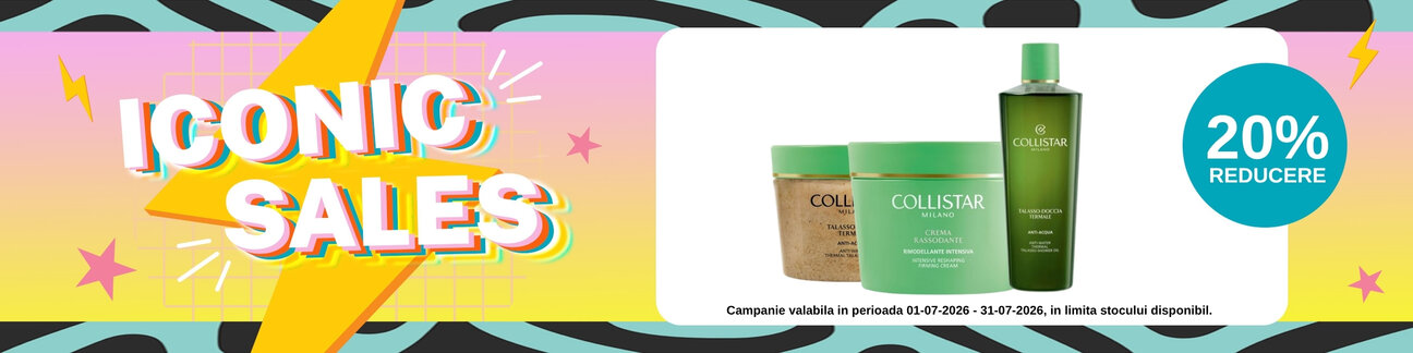 Promotie cu 20% reducere la Collistar - Iconic Sales