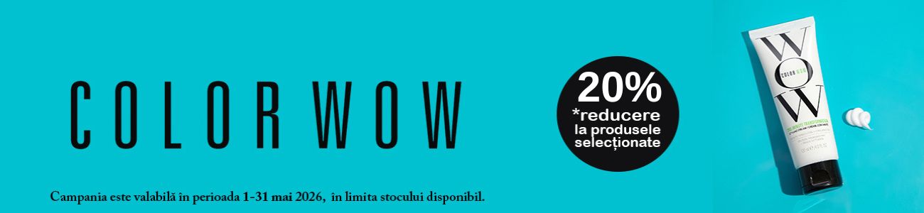 Promotie cu 20% reducere la Color Wow