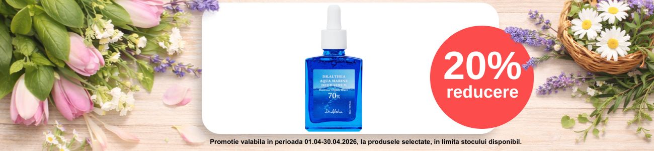 Promotie cu 20% reducere la Dr. Althea