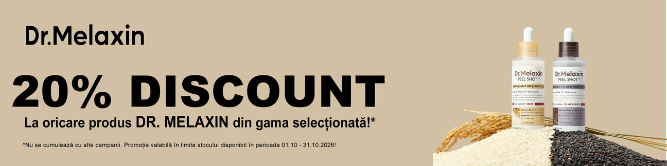 Promotie cu 20% reducere la Dr. Melaxin