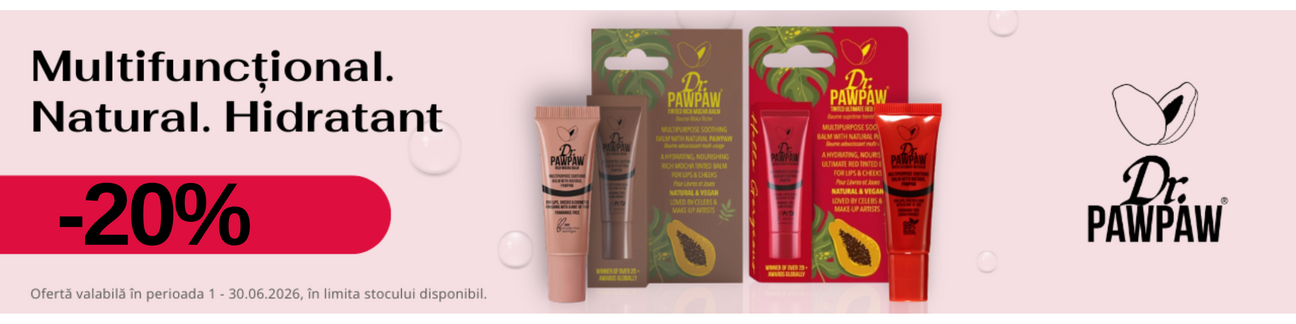 Promotie cu 20% reducere la Dr Pawpaw