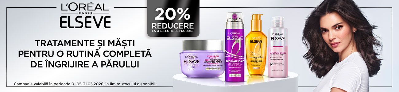 Promotie cu 20% reducere la Elseve