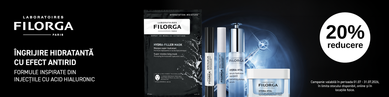 Promotie cu 20% reducere la Filorga