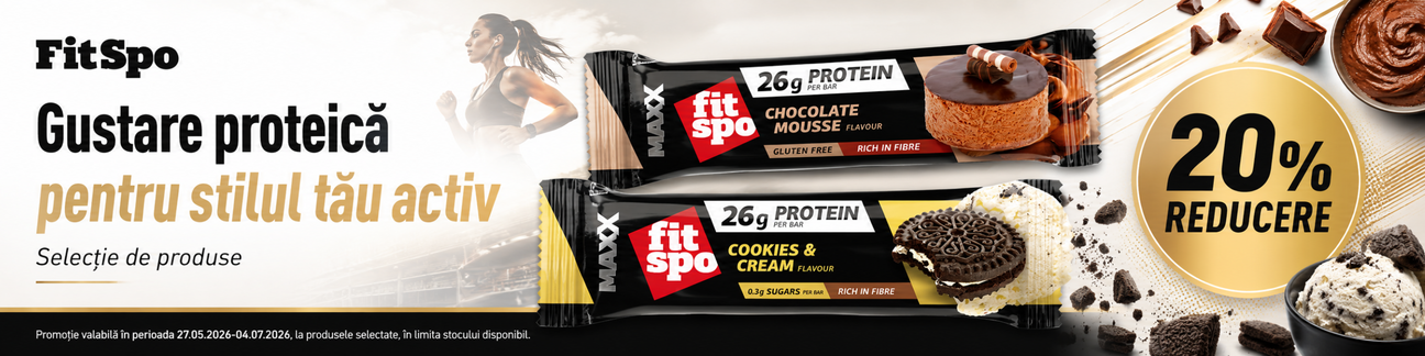 Promotie cu 20% reducere la FitSpo