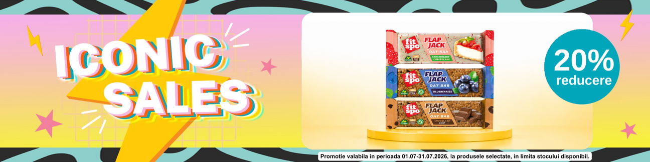 Promotie cu 20% reducere la Fitspo - Iconic Sales
