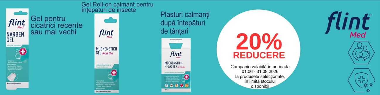 Promotie cu 20% reducere la Flint Med