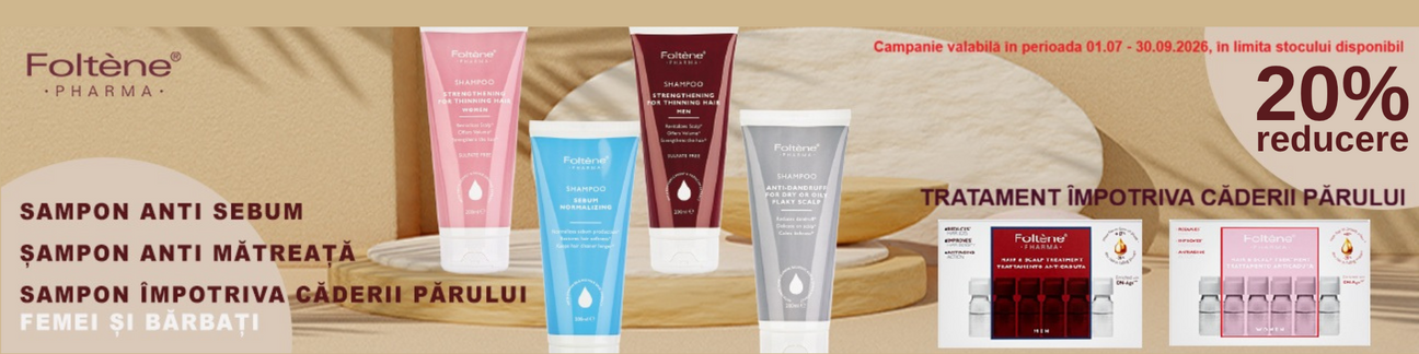 Promotie cu 20% reducere la Foltene