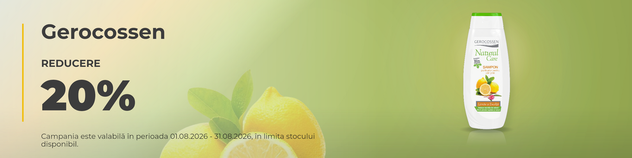Promotie cu 20% reducere la Gerocossen