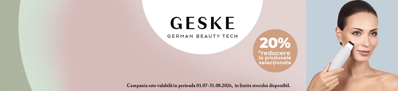 Promotie cu 20% reducere la Geske