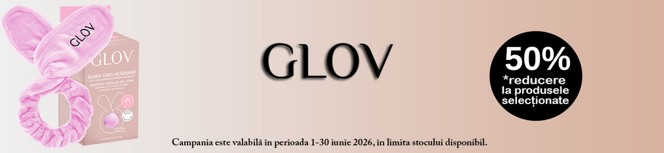 Promotie cu 20% reducere la Glov