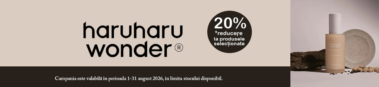 Promotie cu 20% reducere la Haruharu Wonder