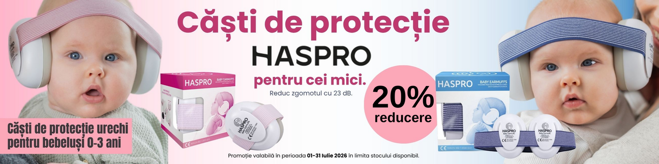 Promotie cu 20% reducere la Haspro