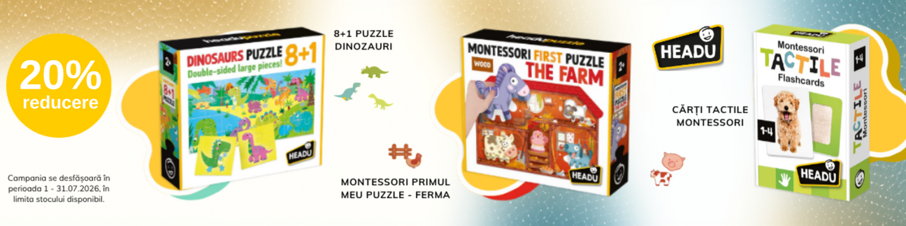 Promotie cu 20% reducere la Headu