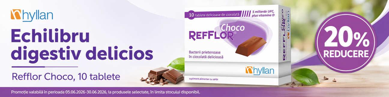 Promotie cu 20% reducere la Hyllian Refflor Choco