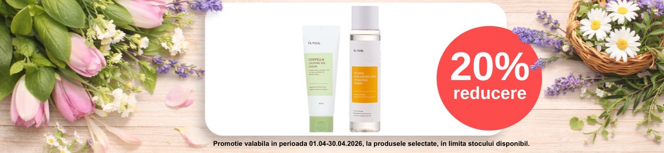 Promotie cu 20% reducere la Iunik