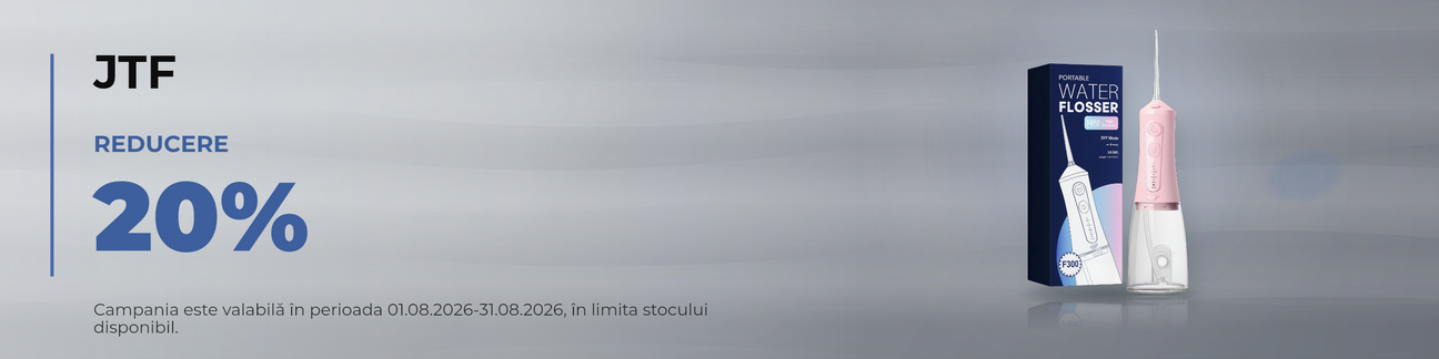 Promotie cu 20% reducere la Jtf