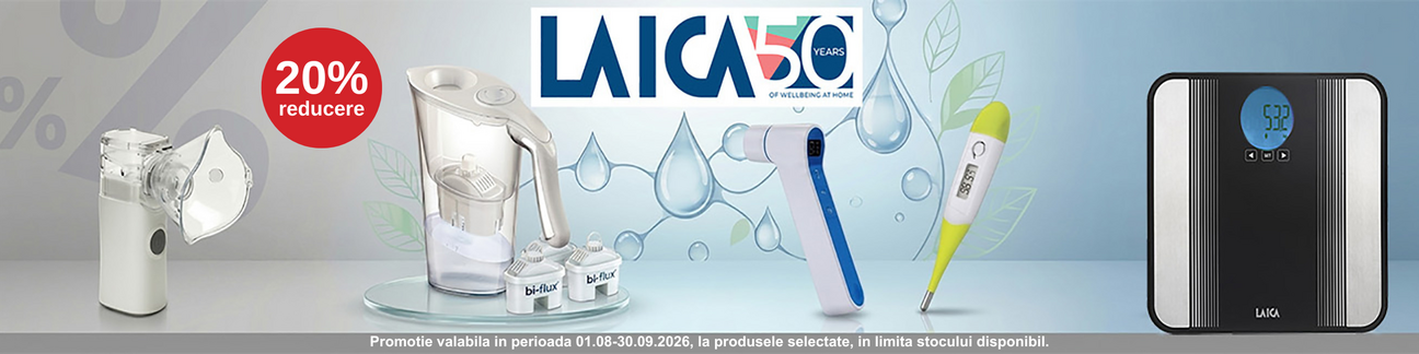 Promotie cu 20% reducere la Laica