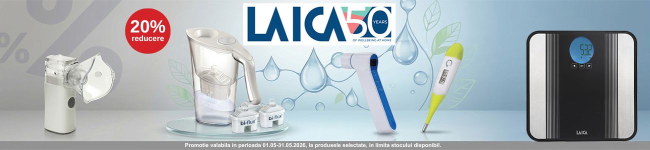 Promotie cu 20% reducere la Laica