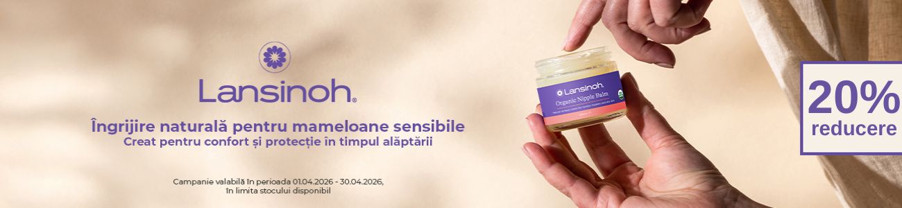 Promotie cu 20% reducere la Lansinoh