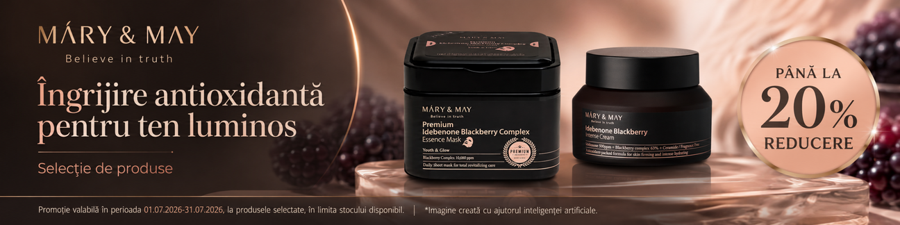 Promotie cu 20% reducere la Mary And May