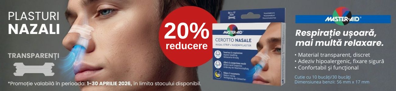 Promotie cu 20% reducere la Master-Aid