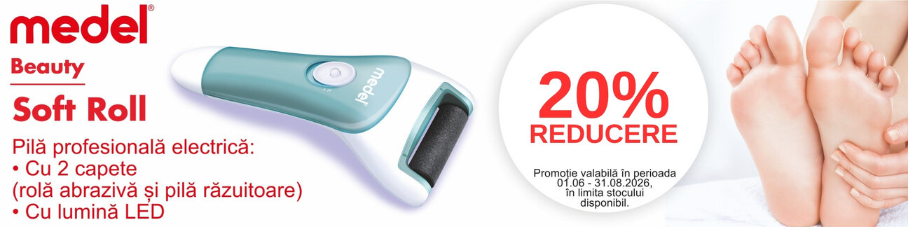 Promotie cu 20% reducere la Medel