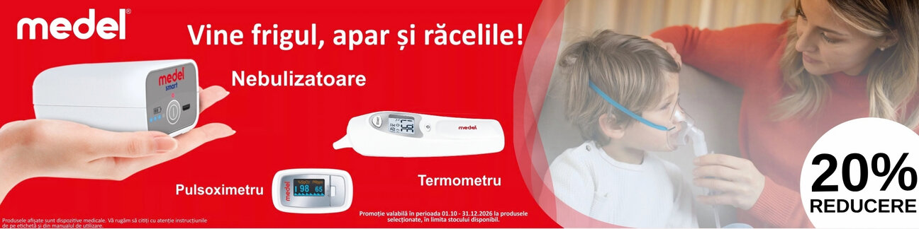 Promotie cu 20% reducere la Medel