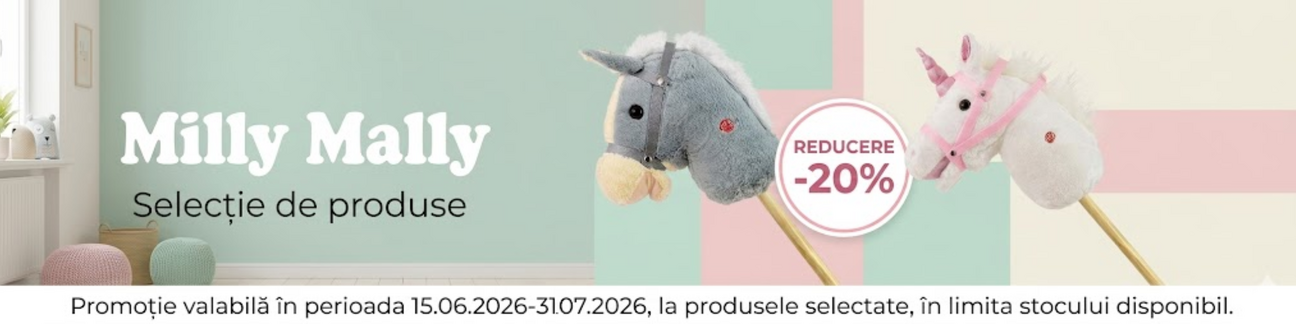 Promotie cu 20% reducere la Milly Mally Calut de jucarie
