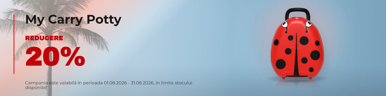 Promotie cu 20% reducere la My Carry Potty