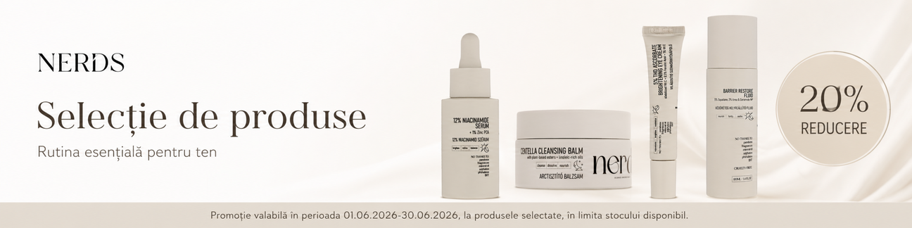 Promotie cu 20% reducere la Nerds