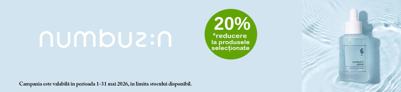 Promotie cu 20% reducere la Numbuzin