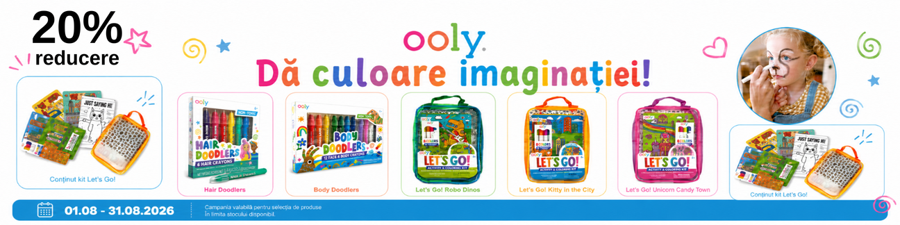 Promotie cu 20% reducere la Ooly