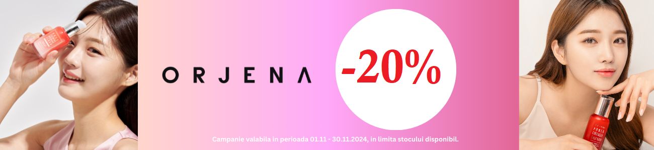 Promotie cu 20% reducere la Orjena