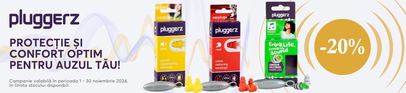 Promotie cu 20% reducere la Pluggerz