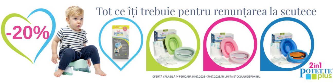Promotie cu 20% reducere la Potette